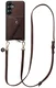 AVY Samsung Galaxy S25 / S24 - Styled Kit - Chocolate - Long Leather