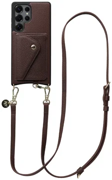 AVY Samsung Galaxy S25 Ultra - Styled Kit - Chocolate - Long Leather