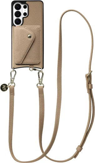 AVY Samsung Galaxy S26 Ultra - Styled Kit - Beige - Long Leather afbeelding 1