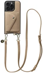 AVY Apple iPhone 15 Pro Max - Styled Kit - Beige - Long Leather afbeelding