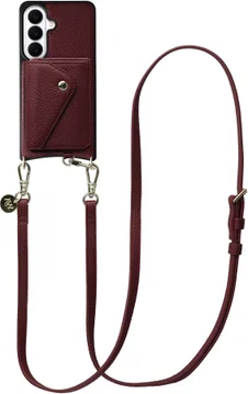 AVY Samsung Galaxy S26 Plus - Styled Kit - Burgundy - Long Leather