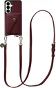 AVY Samsung Galaxy S26 - Styled Kit - Burgundy - Long Leather