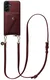 AVY Samsung Galaxy A56 - Styled Kit - Burgundy - Long Leather