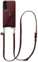 AVY Samsung Galaxy A56 - Styled Kit - Burgundy - Long Leather