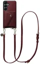 AVY Samsung S25 Plus / S24 Plus - Styled Kit - Burgundy - Long Leather