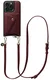 AVY Apple iPhone 15 Pro Max - Styled Kit - Burgundy - Long Leather