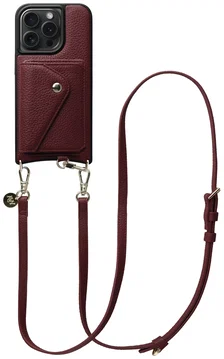AVY Apple iPhone 14 Pro Max - Styled Kit - Burgundy - Long Leather