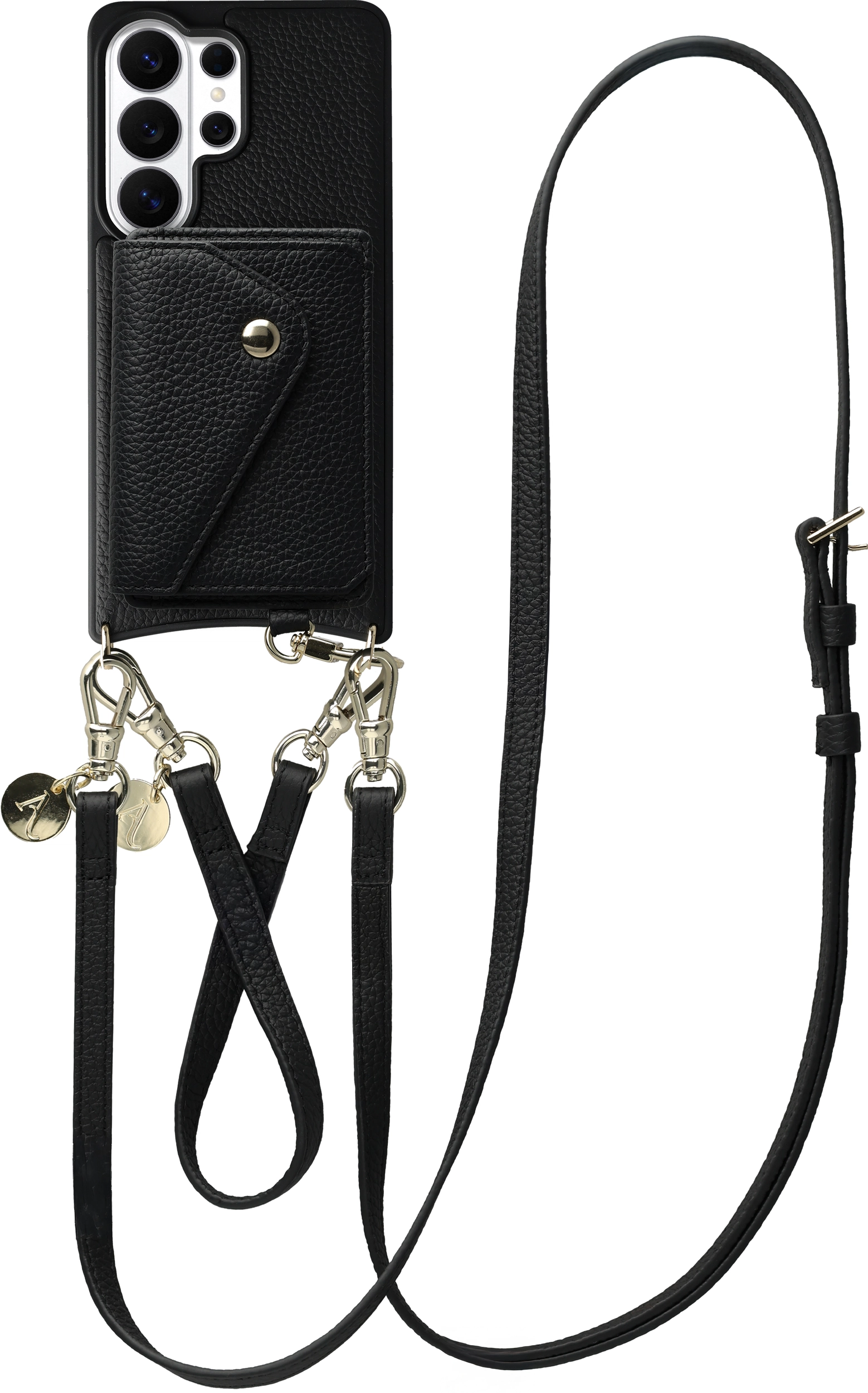 AVY Samsung Galaxy S26 Ultra - Styled Kit - Zwart - Leather Set afbeelding 1