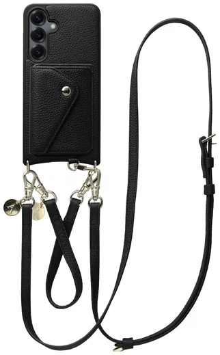 AVY Samsung S25 Plus / S24 Plus - Styled Kit - Zwart - Leather Set afbeelding 1