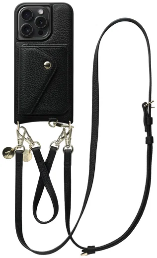AVY Apple iPhone 15 Pro Max - Styled Kit - Zwart - Leather Set afbeelding 1