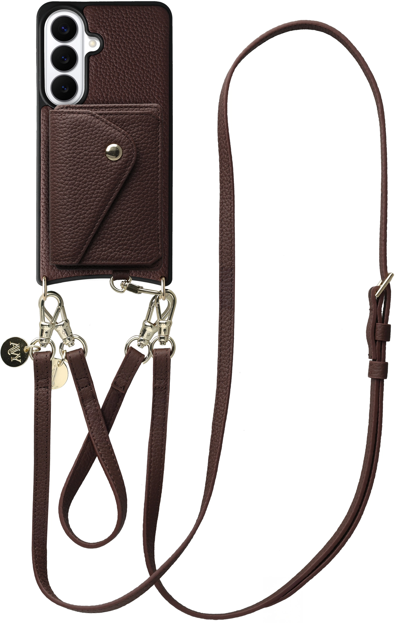 AVY Samsung Galaxy S26 Plus - Styled Kit - Chocolate - Leather Set afbeelding 1