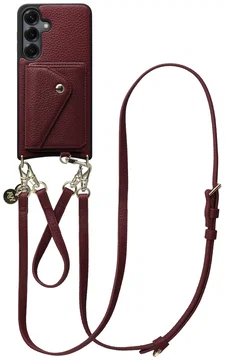 AVY Samsung S25 Plus / S24 Plus - Styled Kit - Burgundy - Leather Set