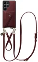 AVY Samsung Galaxy S25 Ultra - Styled Kit - Burgundy - Leather Set