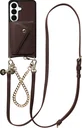 AVY Samsung Galaxy S26 Plus - Styled Kit - Chocolate - Leather and Gold