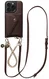 AVY Apple iPhone 15 Pro Max - Styled Kit - Chocolate - Leather and Gold afbeelding 1