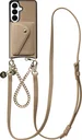 AVY Samsung Galaxy S26 - Styled Kit - Beige - Leather and Gold