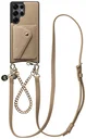 AVY Samsung Galaxy S25 Ultra - Styled Kit - Beige - Leather and Gold