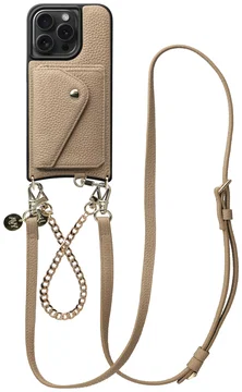 AVY Apple iPhone 15 Pro Max - Styled Kit - Beige - Leather and Gold