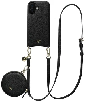 AVY Apple iPhone 17 - Luxury Kit - Zwart - Long Leather