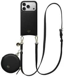 AVY Apple iPhone 17 Pro - Luxury Kit - Zwart - Long Leather afbeelding