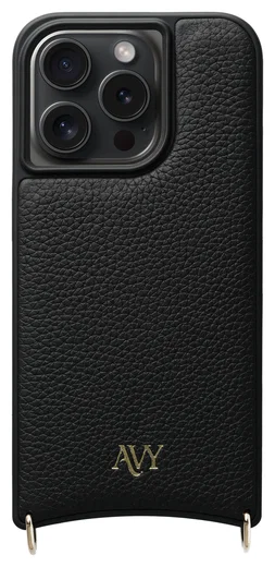 AVY Apple iPhone 15 Pro - Luxury Kit - Zwart - Long Leather afbeelding 13