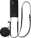 AVY Samsung Galaxy S26 Plus - Luxury Kit - Zwart - Long Leather