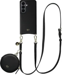 AVY Samsung Galaxy S26 Plus - Luxury Kit - Zwart - Long Leather afbeelding