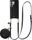 AVY Samsung Galaxy S26 Ultra - Luxury Kit - Zwart - Long Leather