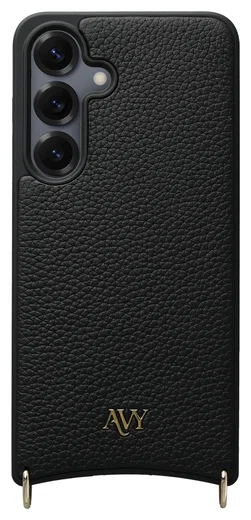AVY Samsung S25 Plus / S24 Plus - Luxury Kit - Zwart - Long Leather afbeelding 12