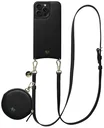 AVY Apple iPhone 15 Pro Max - Luxury Kit - Zwart - Long Leather