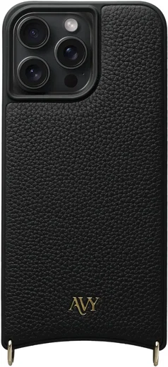 AVY Apple iPhone 14 Pro Max - Luxury Kit - Zwart - Long Leather afbeelding 12