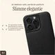AVY Apple iPhone 14 Pro Max - Luxury Kit - Zwart - Long Leather afbeelding 5