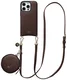 AVY Apple iPhone 16 Pro - Luxury Kit - Chocolate - Long Leather afbeelding 1