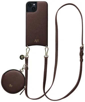 AVY Apple iPhone 15 - Luxury Kit - Chocolate - Long Leather