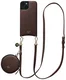 AVY Apple iPhone 15 - Luxury Kit - Chocolate - Long Leather afbeelding 1