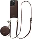 AVY Apple iPhone 15 Pro - Luxury Kit - Chocolate - Long Leather afbeelding 1