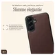 AVY Samsung Galaxy A56 - Luxury Kit - Chocolate - Long Leather afbeelding 5