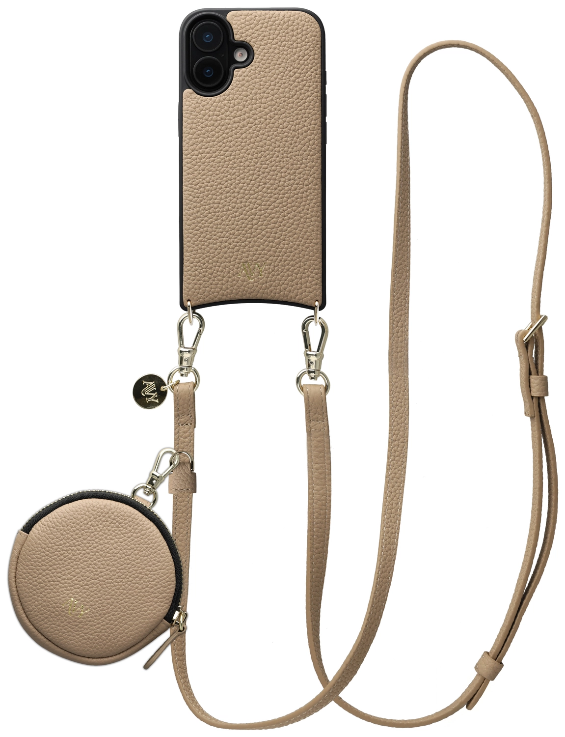 AVY Apple iPhone 17 - Luxury Kit - Beige - Long Leather afbeelding 1
