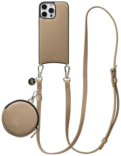 AVY Apple iPhone 16 Pro - Luxury Kit - Beige - Long Leather afbeelding 1