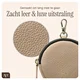 AVY Apple iPhone 16 Pro - Luxury Kit - Beige - Long Leather afbeelding 9