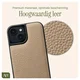 AVY Apple iPhone 14 / 13 - Luxury Kit - Beige - Long Leather afbeelding 4
