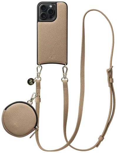 AVY Apple iPhone 14 Pro - Luxury Kit - Beige - Long Leather afbeelding 1
