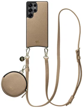 AVY Samsung Galaxy S25 Ultra - Luxury Kit - Beige - Long Leather
