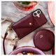 AVY Apple iPhone 17 - Luxury Kit - Burgundy - Long Leather afbeelding 2