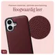 AVY Apple iPhone 17 - Luxury Kit - Burgundy - Long Leather afbeelding 5