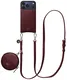AVY Apple iPhone 17 Pro Max - Luxury Kit - Burgundy - Long Leather afbeelding 1