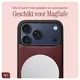 AVY Apple iPhone 17 Pro Max - Luxury Kit - Burgundy - Long Leather afbeelding 7