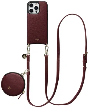 AVY Apple iPhone 16 Pro Max - Luxury Kit - Burgundy - Long Leather