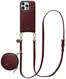 AVY Apple iPhone 16 Pro Max - Luxury Kit - Burgundy - Long Leather