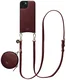 AVY Apple iPhone 14 / 13 - Luxury Kit - Burgundy - Long Leather afbeelding 1